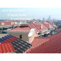 Telhas de telhado plásticas excelentes da resistência de corrosão para materiais de construção